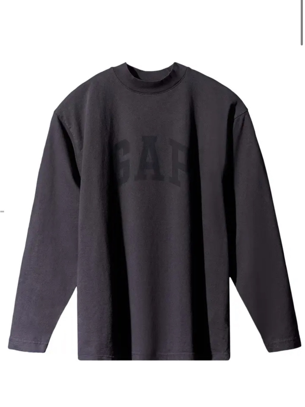 Yeezy Gap Long Sleeve Dove Tee - Dark Blue